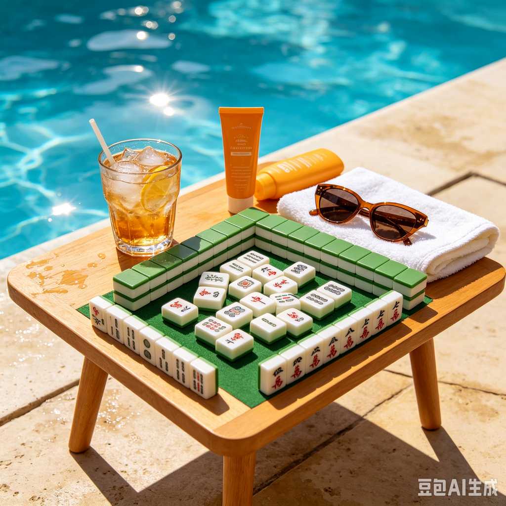 exquisite mini mahjong gift set