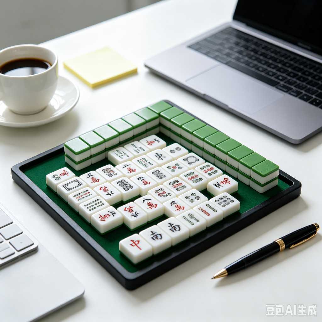fine polished mahjong set