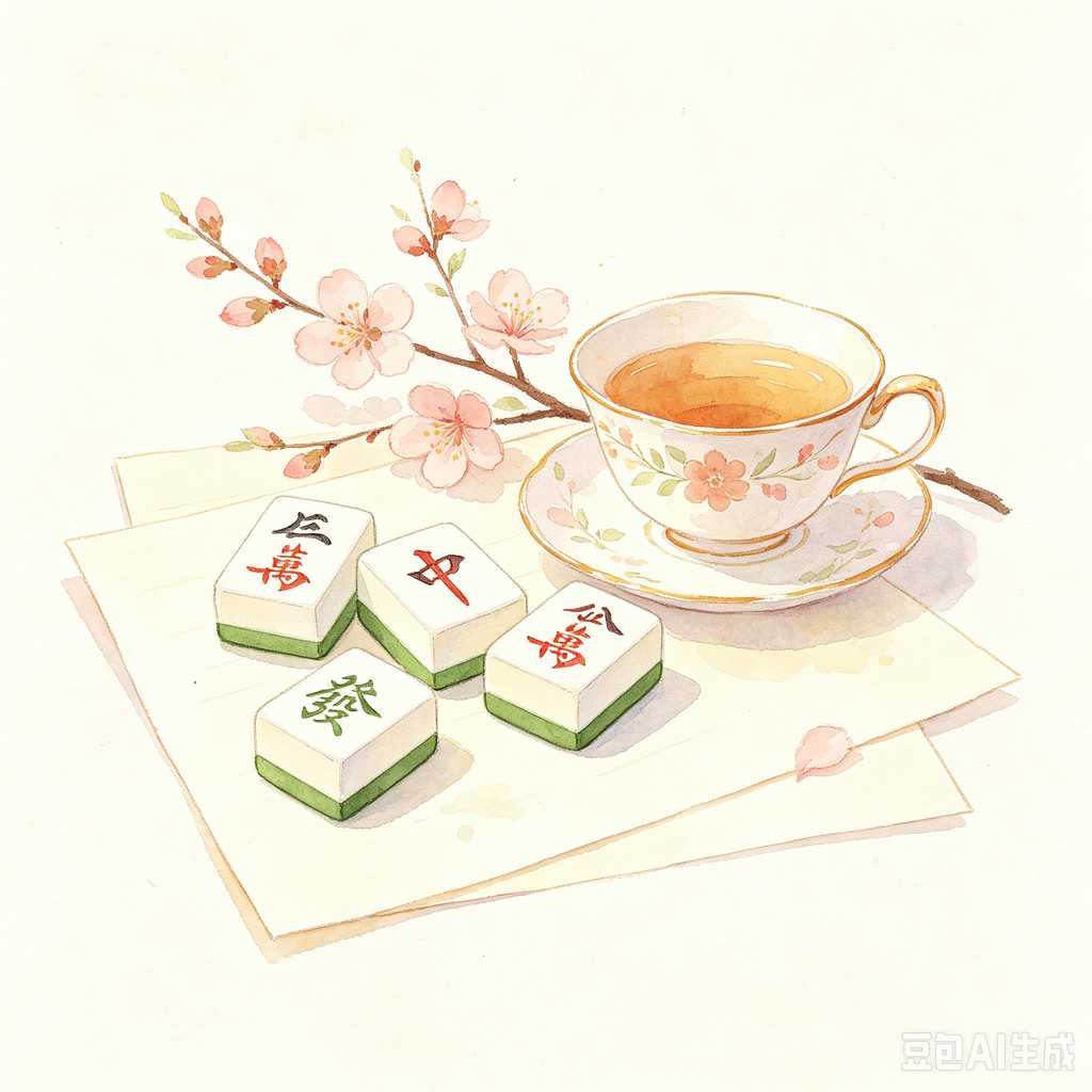 hard case mahjong set