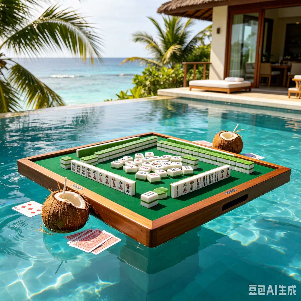 indoor leisure game mahjong set