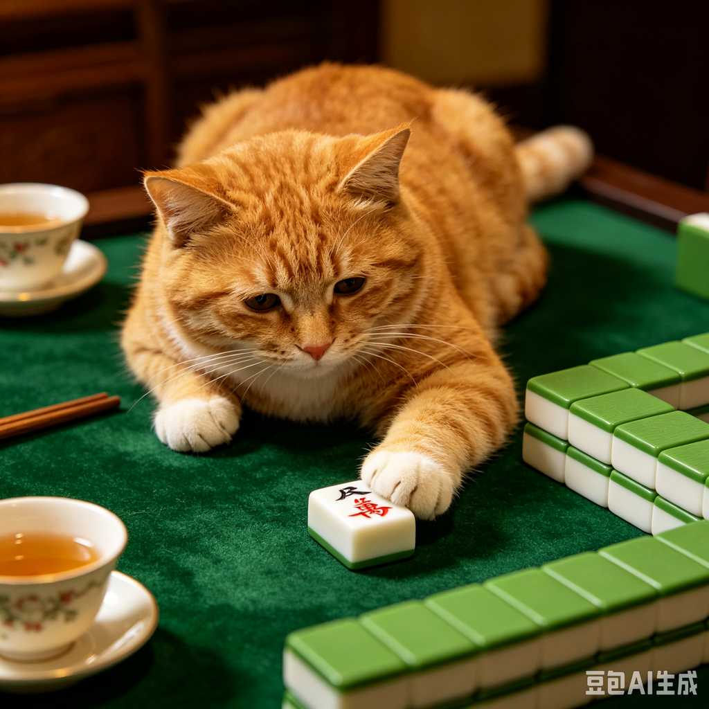 small portable mahjong set